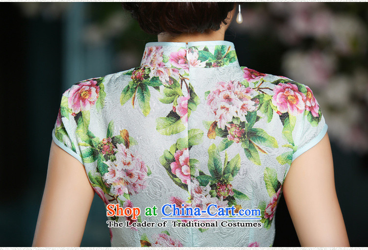 The 2015 Summer Scent 歆 Ling new packages are short of qipao daily fashion sweet short-sleeved Sau San dresses ZA701 S picture, prices, brand platters! The elections are supplied in the national character of distribution, so action, buy now enjoy more preferential! As soon as possible.