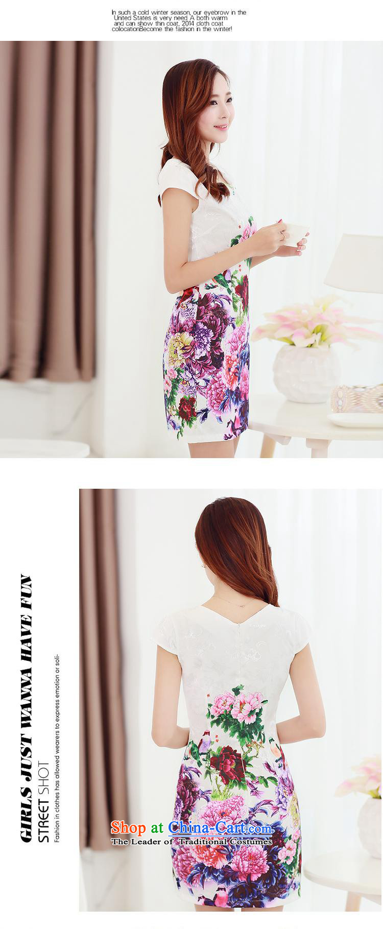 Vpro only 2015 spring/summer apparel new stamp pack and Stylish retro step skirt cheongsam dress Foutune of large pictures, prices, M brand platters! The elections are supplied in the national character of distribution, so action, buy now enjoy more preferential! As soon as possible.