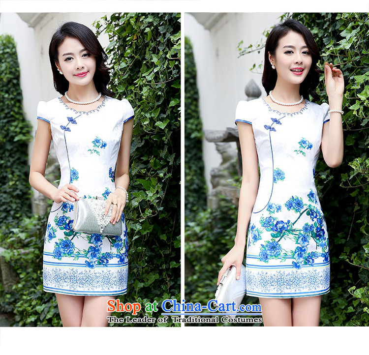 Only the 2015 summer attire vpro new dress short-sleeved Sau San retro qipao and national child light blue package spend XXL picture, prices, brand platters! The elections are supplied in the national character of distribution, so action, buy now enjoy more preferential! As soon as possible.