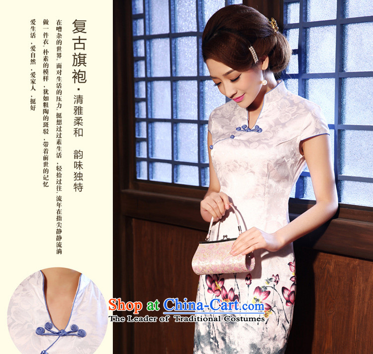 【 pro-am- 2015 new summer short of daily retro Sau San improved short-sleeved stylish cheongsam dress photo color 2XL Photo, prices, brand platters! The elections are supplied in the national character of distribution, so action, buy now enjoy more preferential! As soon as possible.