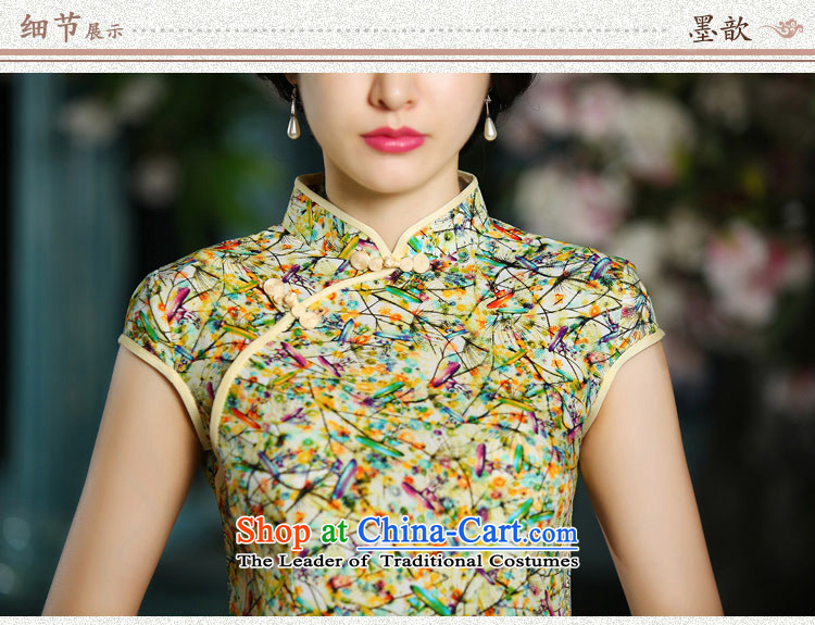 The 1644-1911 New 2015 sea 歆 suit Chinese antique dresses, Sau San video thin short, Ms. dresses qipao ZA709 SUIT S picture, prices, brand platters! The elections are supplied in the national character of distribution, so action, buy now enjoy more preferential! As soon as possible.