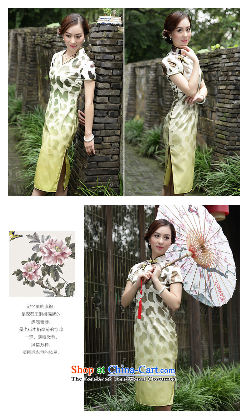 The Wu female red autumn 2015 New Silk Cheongsam dress replace Sau San-long Tang Dynasty Ms. everyday dress 39628103 XL Photo, prices, brand platters! The elections are supplied in the national character of distribution, so action, buy now enjoy more preferential! As soon as possible.