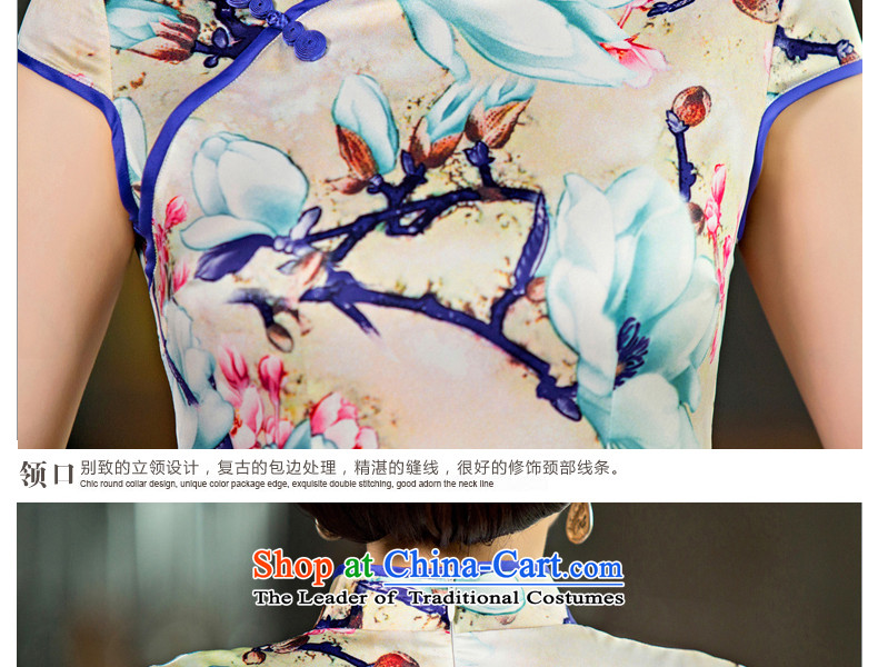 Yuan of Kwai says the new cheongsam dress 2015 improved retro cheongsam decorated in stamp nation summer wind female Chinese Dress Suit M pictures, QD245 price, brand platters! The elections are supplied in the national character of distribution, so action, buy now enjoy more preferential! As soon as possible.