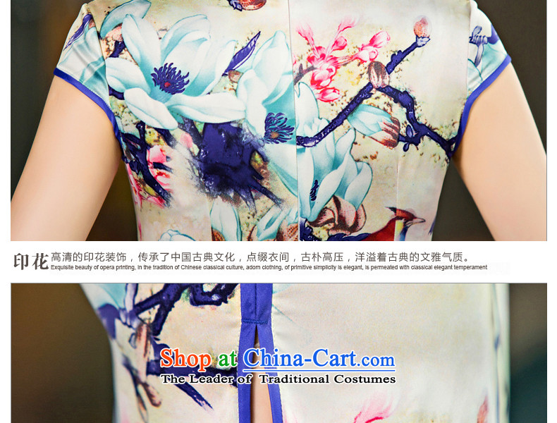 Yuan of Kwai says the new cheongsam dress 2015 improved retro cheongsam decorated in stamp nation summer wind female Chinese Dress Suit M pictures, QD245 price, brand platters! The elections are supplied in the national character of distribution, so action, buy now enjoy more preferential! As soon as possible.