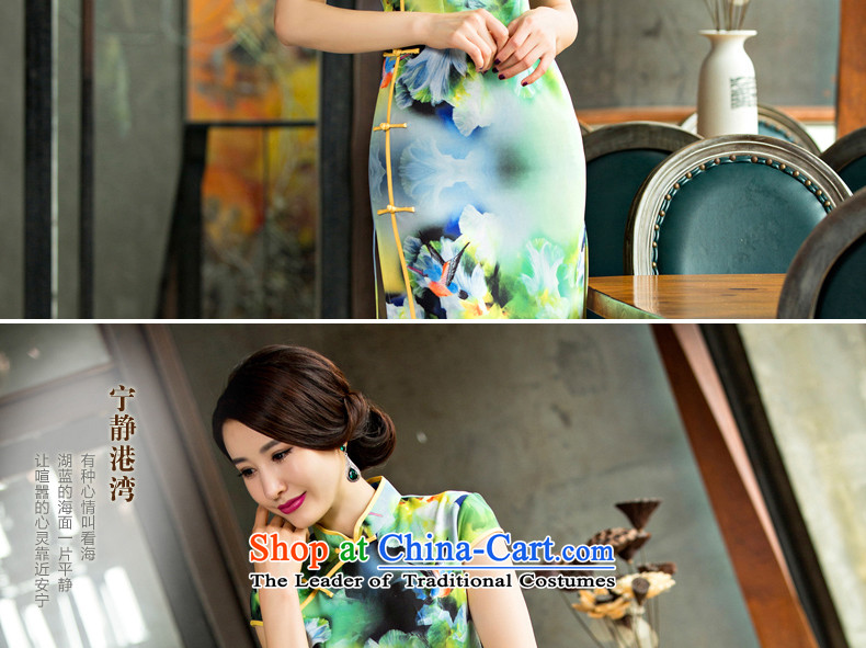 Yuan of autumn 2015 Spring Conf resides with the new improved daily retro qipao skirt long cheongsam long qipao in Sau San QD221 SUIT S picture, prices, brand platters! The elections are supplied in the national character of distribution, so action, buy now enjoy more preferential! As soon as possible.