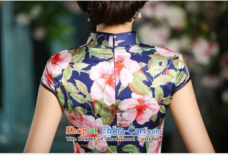 The first true 2015 new 歆 of daily improved long thin stylish Ms. qipao graphics cheongsam dress suit L pictures, ZA713 price, brand platters! The elections are supplied in the national character of distribution, so action, buy now enjoy more preferential! As soon as possible.