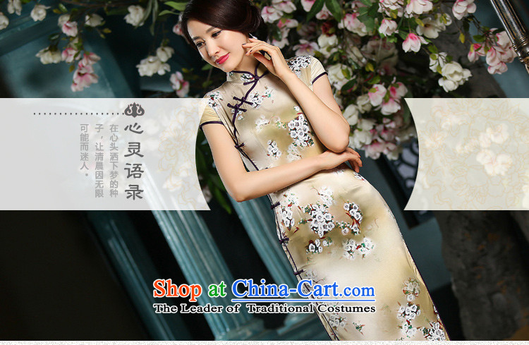 The print image snow daily improvements 歆 long thin cheongsam Ms. Sau San video temperament qipao gown ZA714 skirt L picture, prices, brand platters! The elections are supplied in the national character of distribution, so action, buy now enjoy more preferential! As soon as possible.