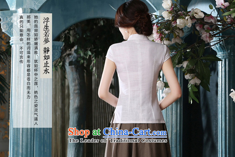 In the long cotton linen dresses female qipao shirt pro-am new summer and fall inside the seven-day retro improved sleeved shirt + card which skirts XL Photo, prices, brand platters! The elections are supplied in the national character of distribution, so action, buy now enjoy more preferential! As soon as possible.