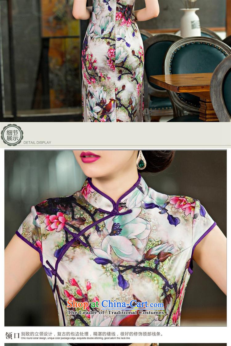 2015 Long Female qipao summer new air layer dress cheongsam dress retro dresses picture color L photo, prices, brand platters! The elections are supplied in the national character of distribution, so action, buy now enjoy more preferential! As soon as possible.