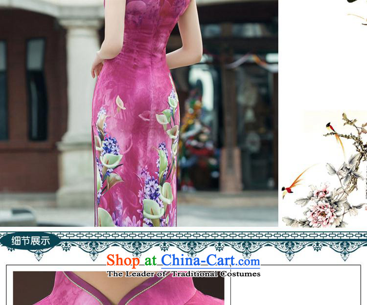 2015 new stylish Sau San republic of korea long retro, daily banquet qipao cheongsam dress figure S picture, prices, brand platters! The elections are supplied in the national character of distribution, so action, buy now enjoy more preferential! As soon as possible.