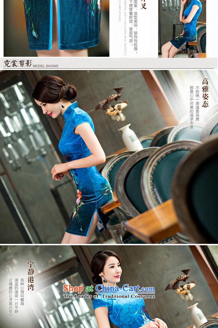 The spring and summer of 2015 new stylish cheongsam dress daily retro dress qipao picture color M-cashmere picture, prices, brand platters! The elections are supplied in the national character of distribution, so action, buy now enjoy more preferential! As soon as possible.