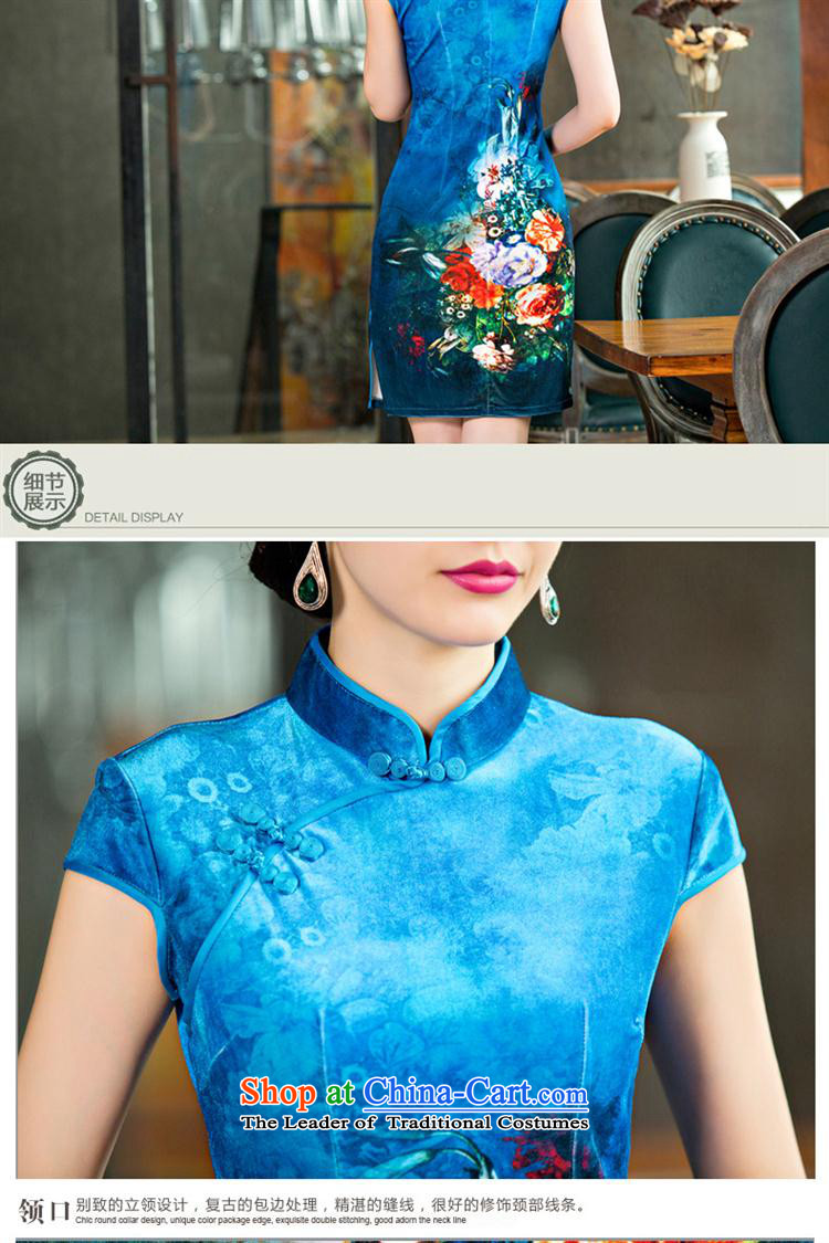 The spring and summer of 2015 new stylish cheongsam dress daily retro dress qipao picture color M-cashmere picture, prices, brand platters! The elections are supplied in the national character of distribution, so action, buy now enjoy more preferential! As soon as possible.