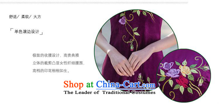 2015 Spring/Summer cheongsam dress stylish new retro-cashmere cheongsam dress daily figure XL Photo, prices, brand platters! The elections are supplied in the national character of distribution, so action, buy now enjoy more preferential! As soon as possible.