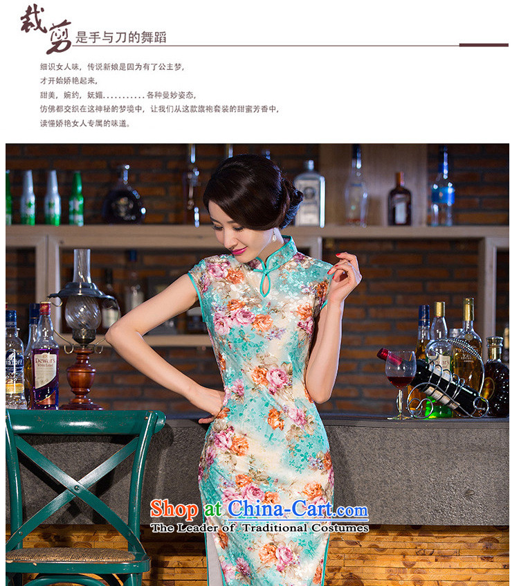 Sepia national high wind power's Chinese dresses Kim long skirt qipao Wool Velvet cheongsam Template Characteristics S picture, prices, brand platters! The elections are supplied in the national character of distribution, so action, buy now enjoy more preferential! As soon as possible.
