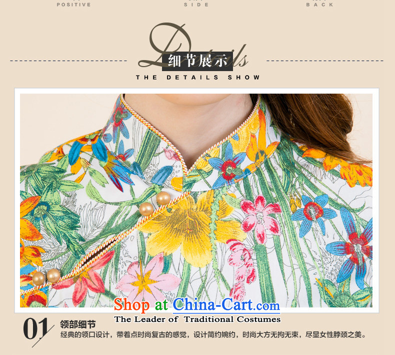 The Tang dynasty Summer 2015 new products saika improved cheongsam dress female TXF40668B emblazoned with the red lily L picture, prices, brand platters! The elections are supplied in the national character of distribution, so action, buy now enjoy more preferential! As soon as possible.