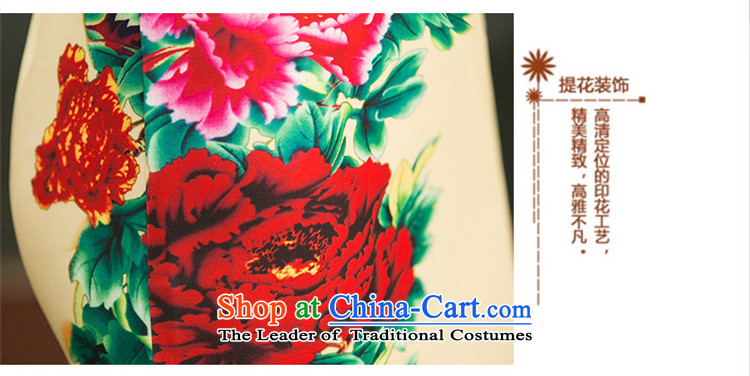The pity of new 歆 summer daily improved、Qipao Length qipao Sau San modal stamp cheongsam dress of ethnic women ZA014 M picture, prices, brand platters! The elections are supplied in the national character of distribution, so action, buy now enjoy more preferential! As soon as possible.
