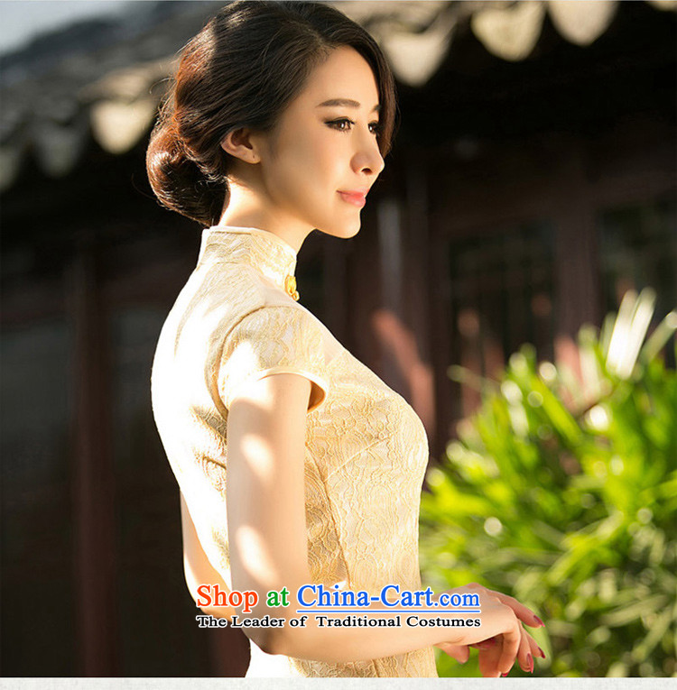 The new summer 歆 qipao summer daily improved cheongsam dress Ms. dress lace retro cheongsam dress ZA 0 87 black S picture, prices, brand platters! The elections are supplied in the national character of distribution, so action, buy now enjoy more preferential! As soon as possible.
