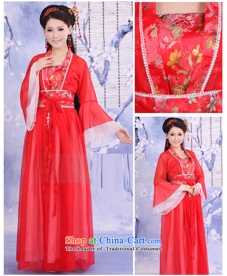 In the Tang dynasty, load time Syrian Gwi 7 fairies skirt Princess Han-costume chiffon skirt guzheng performance stage costumes dance wearing red L Photo Album services, prices, brand platters! The elections are supplied in the national character of distribution, so action, buy now enjoy more preferential! As soon as possible.