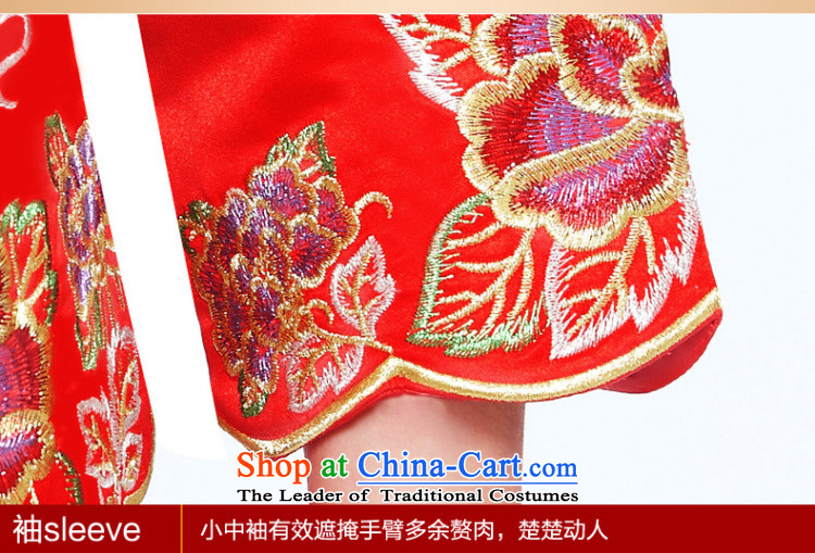 Stephen dream woven-Soo-il Wo Service Chinese Dress 2015 new bride bows services to the dragon costume use Wedding dress-hi-wedding gown Bong-Koon-hsia RED M pictures, previous Popes are placed price, brand platters! The elections are supplied in the national character of distribution, so action, buy now enjoy more preferential! As soon as possible.
