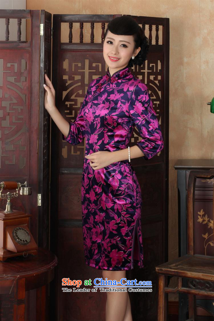 Tang dynasty qipao TD0027 new ethnic women Kim velvet cheongsam dress Sau San 7 color picture XXL pictures cuff, prices, brand platters! The elections are supplied in the national character of distribution, so action, buy now enjoy more preferential! As soon as possible.