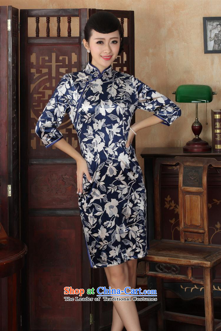Tang dynasty qipao TD0027 new ethnic women Kim velvet cheongsam dress Sau San 7 color picture XXL pictures cuff, prices, brand platters! The elections are supplied in the national character of distribution, so action, buy now enjoy more preferential! As soon as possible.