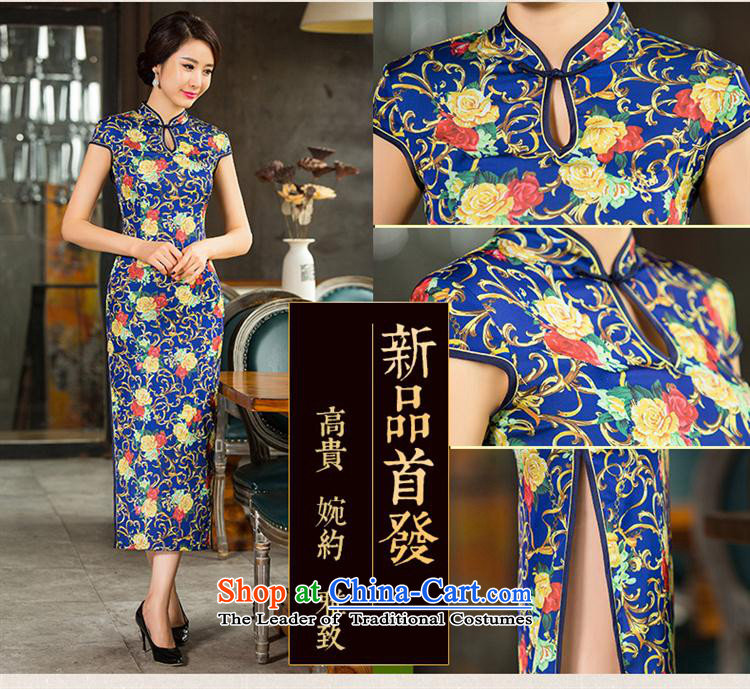 Long Silk Cheongsam new summer cheongsam dress cheongsam dress 11014 XXL picture, prices, brand platters! The elections are supplied in the national character of distribution, so action, buy now enjoy more preferential! As soon as possible.