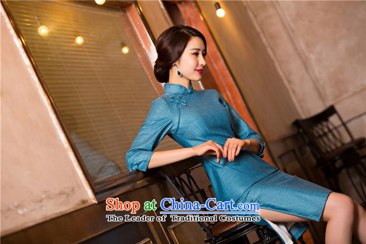 Summer new linen dresses skirt Fashion cheongsam dress was 11,079 M pictures qipao retro, prices, brand platters! The elections are supplied in the national character of distribution, so action, buy now enjoy more preferential! As soon as possible.