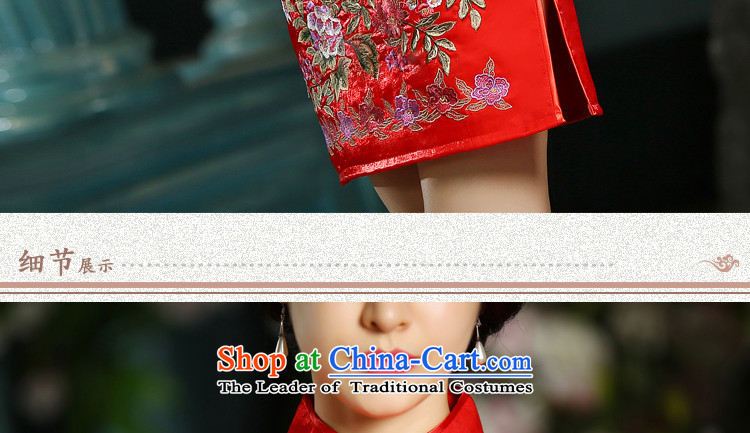 Yuan. In the 0836 Red new cheongsam dress 2015 Summer wedding dresses Chinese embroidery bows services red bride cheongsam dress ZA71 RED XL Photo, prices, brand platters! The elections are supplied in the national character of distribution, so action, buy now enjoy more preferential! As soon as possible.
