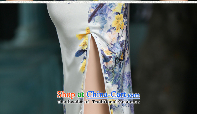 Yuan of rain-lin ring 2015 new cheongsam dress in autumn replacing Ms. cheongsam long long qipao improved qipao retro ZA707 Dress Suit M picture, prices, brand platters! The elections are supplied in the national character of distribution, so action, buy now enjoy more preferential! As soon as possible.