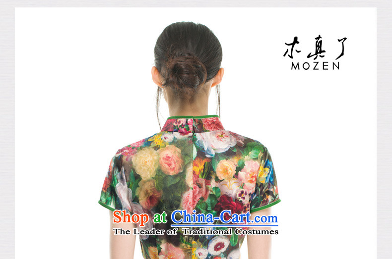 Wood, an improved cheongsam dress really fall 2015 installed new women's stylish stretch of Sau San Silk Dresses 53302 00 suit Xxl(b) picture, prices, brand platters! The elections are supplied in the national character of distribution, so action, buy now enjoy more preferential! As soon as possible.