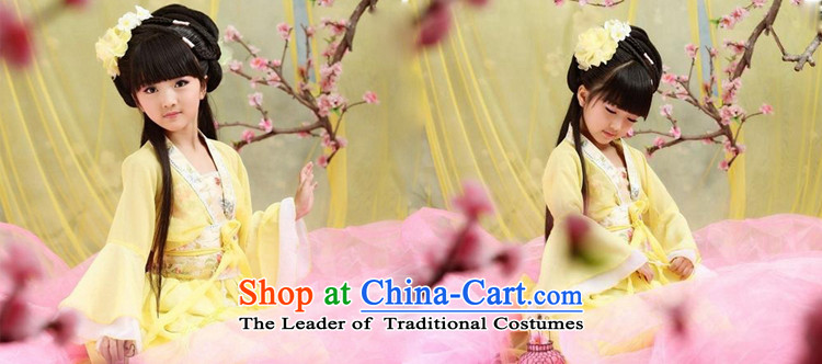 Time Syrian children classic prey Li Tang dynasty girls costume show teenage clothing load fairies children ancient guzheng Han-floor clothing red 130CM photo album, prices, brand platters! The elections are supplied in the national character of distribution, so action, buy now enjoy more preferential! As soon as possible.