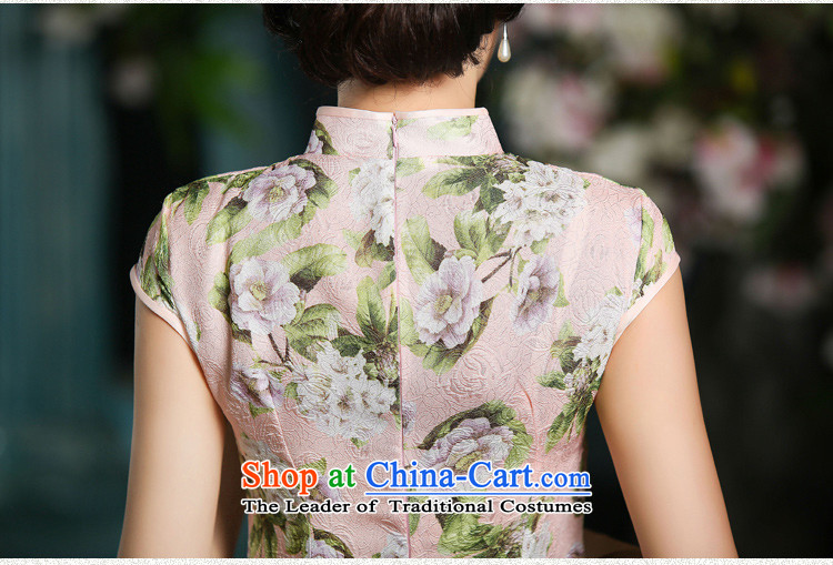 The cross-sa of drunken 2015 Summer stylish cheongsam dress new improved cheongsam dress cotton jacquard retro cheongsam dress S picture, prices, brand platters! The elections are supplied in the national character of distribution, so action, buy now enjoy more preferential! As soon as possible.