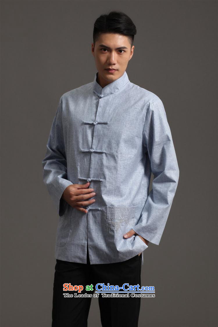 Tang Dynasty 2512-2 men) Chinese tunic, new collar ethnic Han-Tang Dynasty Light Gray XXL picture, prices, brand platters! The elections are supplied in the national character of distribution, so action, buy now enjoy more preferential! As soon as possible.