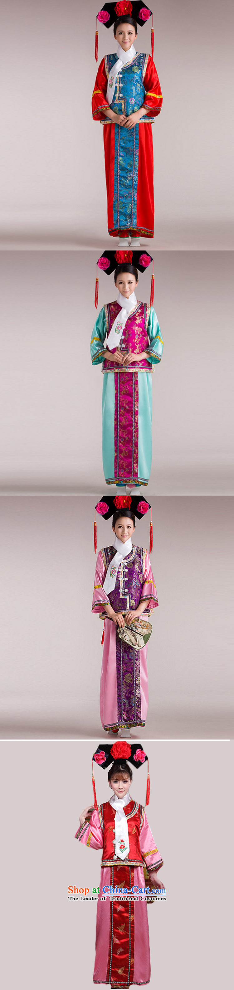 At the end of Light Classical Han-Princess Huan Zhu Qing Hong Kong-Those Han-ancient palace lock bead curtain flag services for women of the Manchurian Palace clothing CX4 ), both adult Green code picture, prices, brand platters! The elections are supplied in the national character of distribution, so action, buy now enjoy more preferential! As soon as possible.