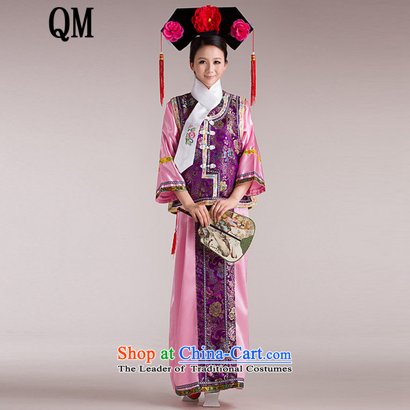 At the end of Light Classical Han-Princess Huan Zhu Qing Hong Kong-Those Han-ancient palace lock bead curtain flag services for women of the Manchurian Palace clothing CX4 ), both adult green light at the end of the code has been pressed shopping on the I