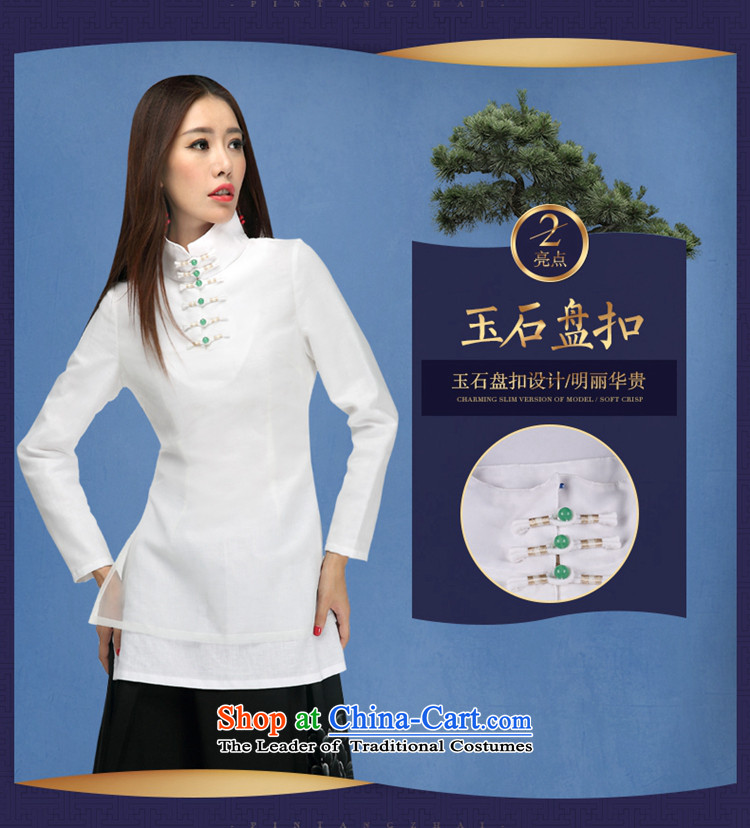 Tang Tang Dynasty Ramadan No. female 2015 the Republic of Korea, New autumn wind retro female qipao shirt color pictures picture, prices, XL brand platters! The elections are supplied in the national character of distribution, so action, buy now enjoy more preferential! As soon as possible.