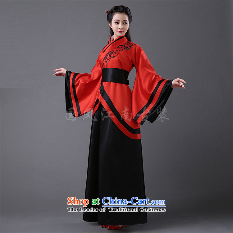 Time Syrian costume clothing Han-Han dynasty Clothing Song female comedies were deeply Yi Han-Women's improved Han-fairies skirt embroidery red black dress code for both floor 160-175cm picture, prices, brand platters! The elections are supplied in the national character of distribution, so action, buy now enjoy more preferential! As soon as possible.