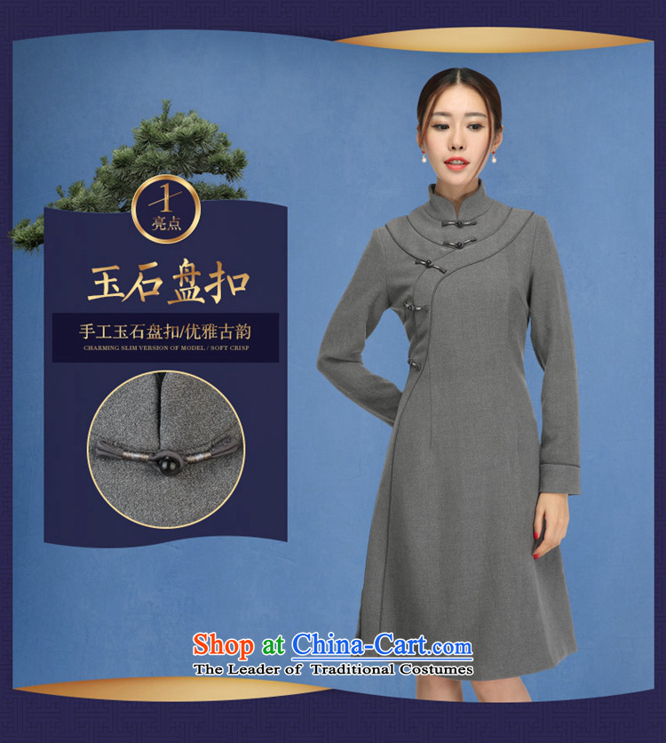 No. of Ramadan cheongsam dress 2015 Tang Chiu-loaded new ethnic women retro dresses map color S picture, prices, brand platters! The elections are supplied in the national character of distribution, so action, buy now enjoy more preferential! As soon as possible.