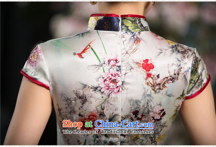 The ink-yui 2015 new 歆, National Women's Stylish retro-heavyweight Silk Cheongsam improved SZ S2217 daily M picture, prices, brand platters! The elections are supplied in the national character of distribution, so action, buy now enjoy more preferential! As soon as possible.