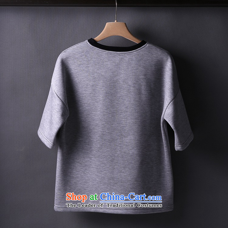 Mano-hwan's European Women in Europe 2015 site new space cotton short-sleeved T-shirt shirt 1831 gray M picture, prices, brand platters! The elections are supplied in the national character of distribution, so action, buy now enjoy more preferential! As soon as possible.