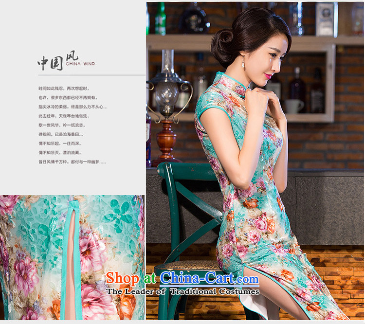 Yuan of autumn 2015 load spirit Yui cheongsam dress in new long temperament improved cheongsam dress cheongsam dress QD254 retro long picture color M brand, prices, picture platters! The elections are supplied in the national character of distribution, so action, buy now enjoy more preferential! As soon as possible.