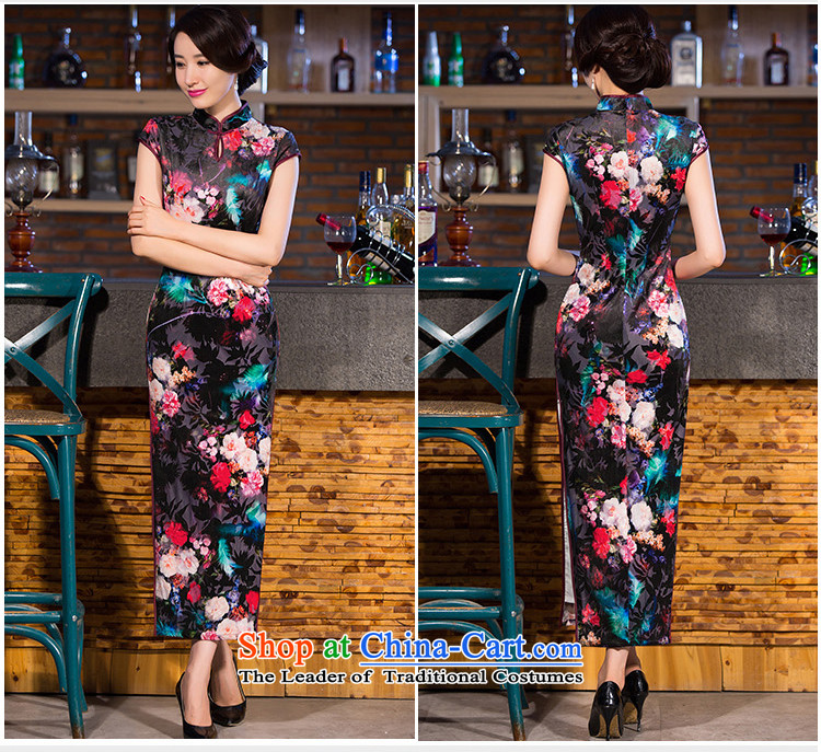 Yuan of night and day temperament qipao skirt new plush robes improvement of qipao gown long qipao retro QD256 Ms. picture color pictures, prices, XXL brand platters! The elections are supplied in the national character of distribution, so action, buy now enjoy more preferential! As soon as possible.