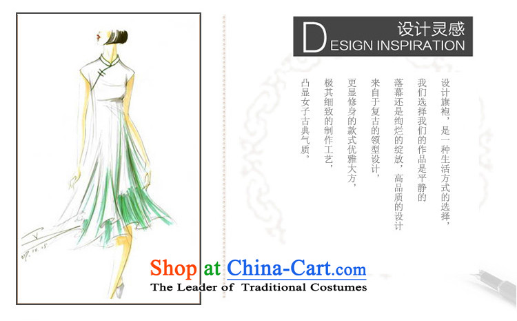 The Pik-tung 2015 Summer 歆 retro improved cheongsam dress short-sleeved cheongsam dress new daily qipao gown QD250 Ms. white S picture, prices, brand platters! The elections are supplied in the national character of distribution, so action, buy now enjoy more preferential! As soon as possible.