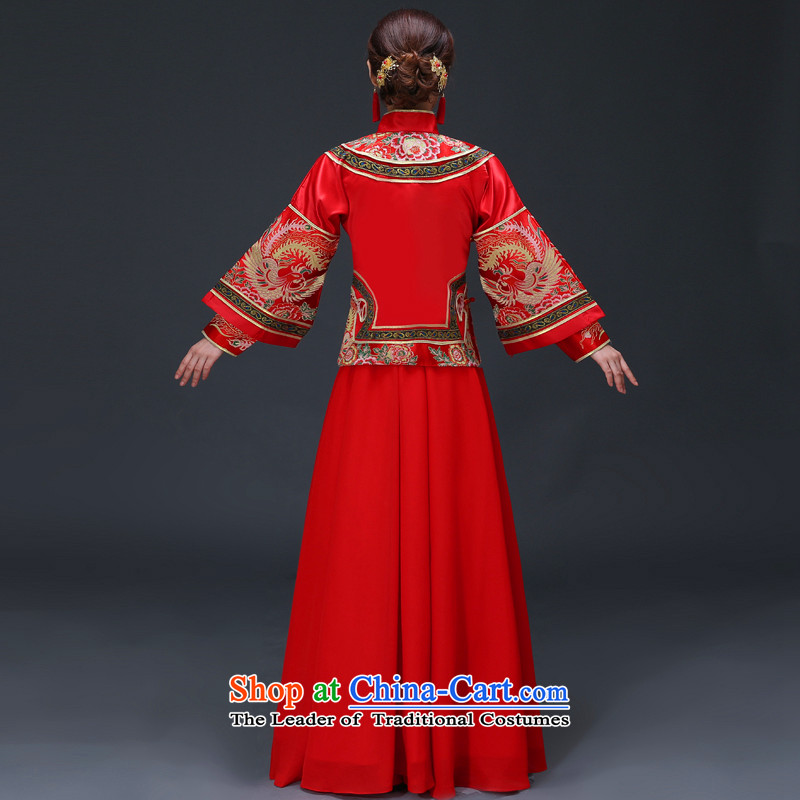 The Royal Advisory Groups to show friendly new Chinese Dress bride hi retro services services use the dragon costume bows cheongsam wedding Bong-Koon-hsia previous Popes are placed a drift Red + Head Ornaments XL chest 106, Royal Advisory has been pressed