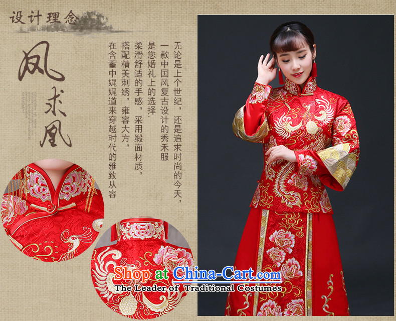 The Royal Advisory Soo-wo service friendly new Chinese wedding dresses bows services to the dragon costume Hei services use the wedding dress Sau Fung Koon-hsia previous Popes are placed and the use of a set of clothes to the Dragon Head Ornaments recommended + L of brassieres 94 pictures, prices, brand platters! The elections are supplied in the national character of distribution, so action, buy now enjoy more preferential! As soon as possible.