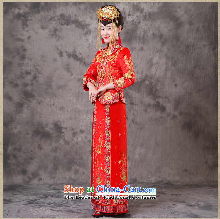 The Royal Advisory Groups to show friendly new bride longfeng use marriage qipao bows services-hi-Chinese wedding dresses Bong-Koon-hsia wedding gown ancient Chinese previous Popes are placed a + model clothes Head Ornaments L of brassieres 102 pictures, prices, brand platters! The elections are supplied in the national character of distribution, so action, buy now enjoy more preferential! As soon as possible.