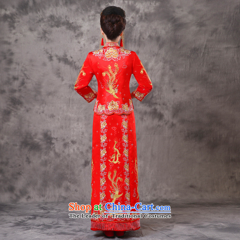 The Royal Advisory Groups to show friendly new bride longfeng use marriage qipao bows services-hi-Chinese wedding dresses Bong-Koon-hsia wedding gown ancient Chinese previous Popes are placed a + model clothes Head Ornaments L 102, the royal chest land ad