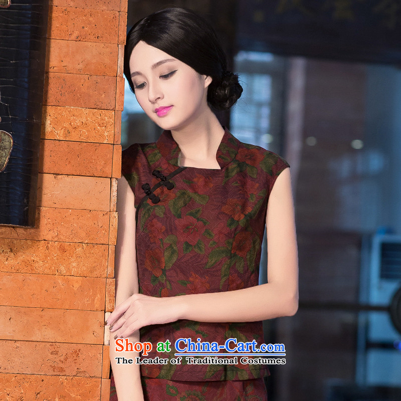 The Classic Chinese ethnic Chinese Wind female silk incense cloud yarn Tang blouses national costumes retro Chinese Han- M, China Ethnic Ms. suit Classic (HUAZUJINGDIAN) , , , shopping on the Internet