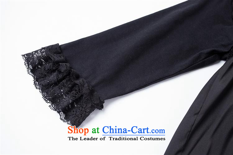 Install the latest Autumn 2015 Hami, lace stitching fifth sleeve t 桖 female western upscale forming the Netherlands shirt small black shirt L picture, prices, brand platters! The elections are supplied in the national character of distribution, so action, buy now enjoy more preferential! As soon as possible.
