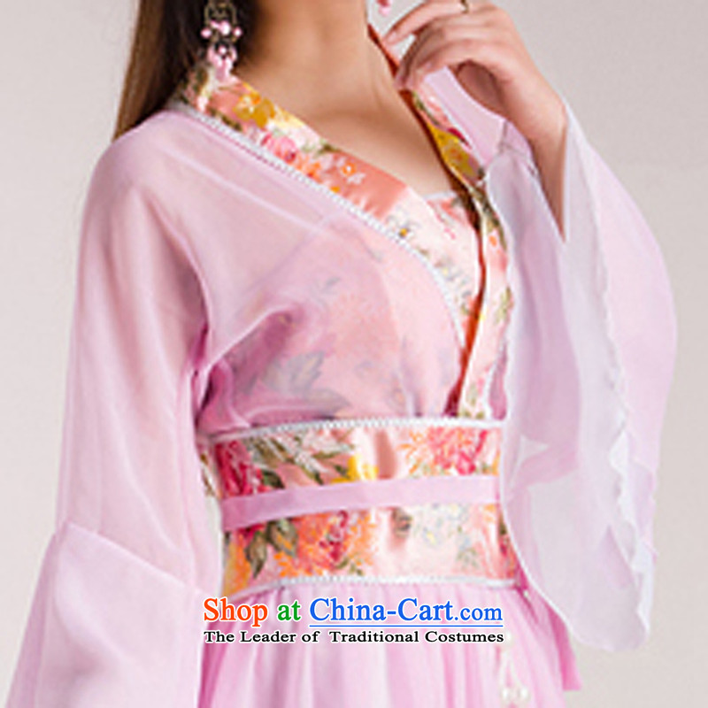 White-collar corporation costume drama costumes Han-spend on Satan ancient clothing sleeves classical dance performances , pink dress fairies white collar Corporation , , , shopping on the Internet
